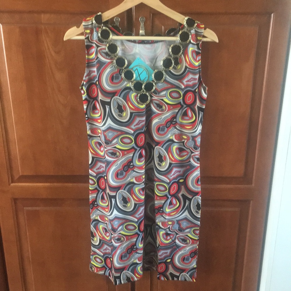 Reversible front to back dress.